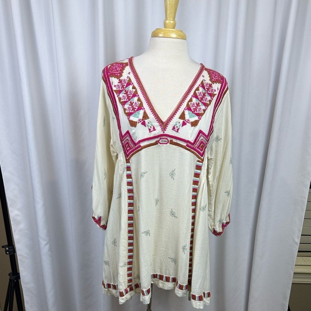 Free People Boho Mini Dress, Medium